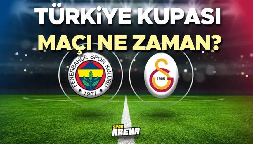 Fenerbahçe Galatasaray maçı ne zaman Ziraat Türkiye Kupası Galatasaray Fenerbahçe derbisi saat kaçta, hangi kanalda, maç biletleri satışa çıktı mı Geri sayım başladı