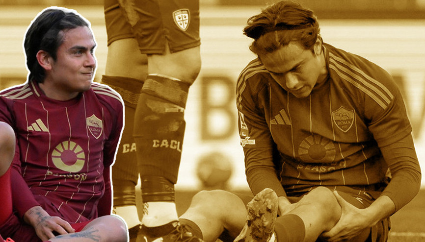 Romada Dybala şoku Sezonu kapattı