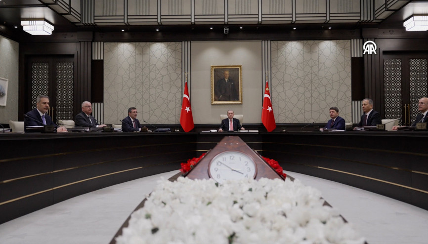 Milli Güvenlik Kurulu, Cumhurbaşkanı Erdoğan başkanlığında toplandı