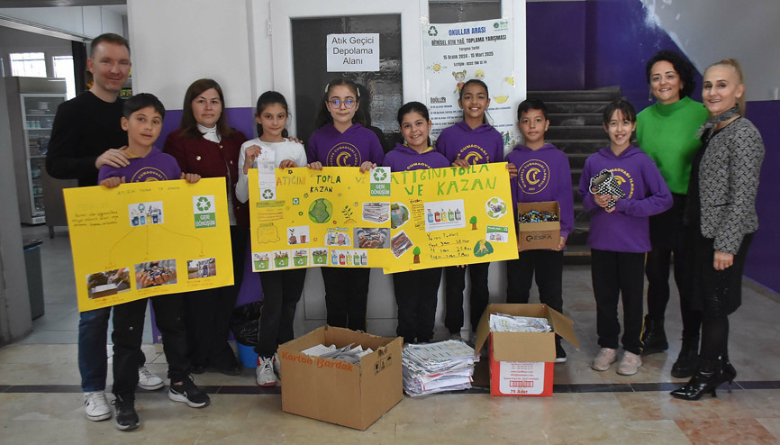 Çevreci öğrencilerden geri dönüşüme katkı sağlayacak yarışma
