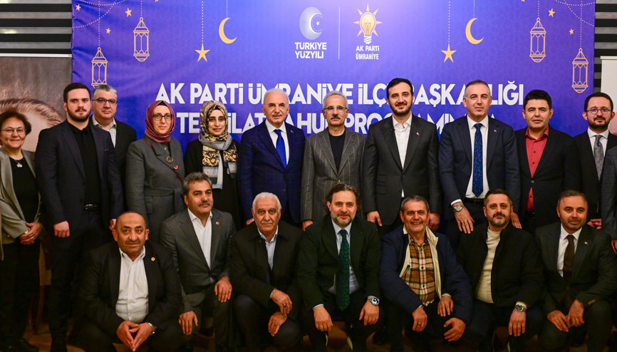 İstanbul- Bakan Uraloğlu, AK Parti Ümraniye İlçe Başkanlığının sahur programına katıldı