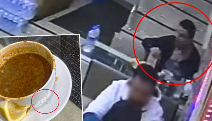 Samsunda lokantada müşteriden mide bulandıran hareket Göğsünden kopardığı kılları tabağa koydu... İlk defa böyle bir şeyle karşılaştık