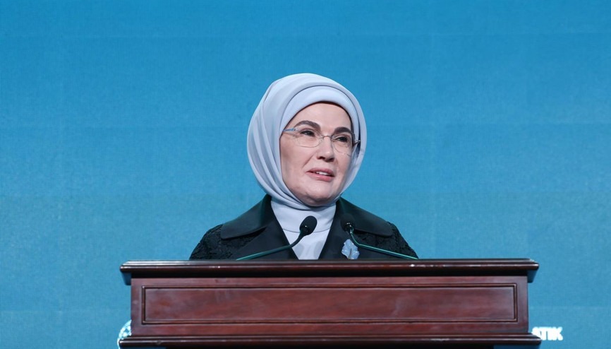 Emine Erdoğandan Dünya Su Günü programında su seferberliği çağrısı
