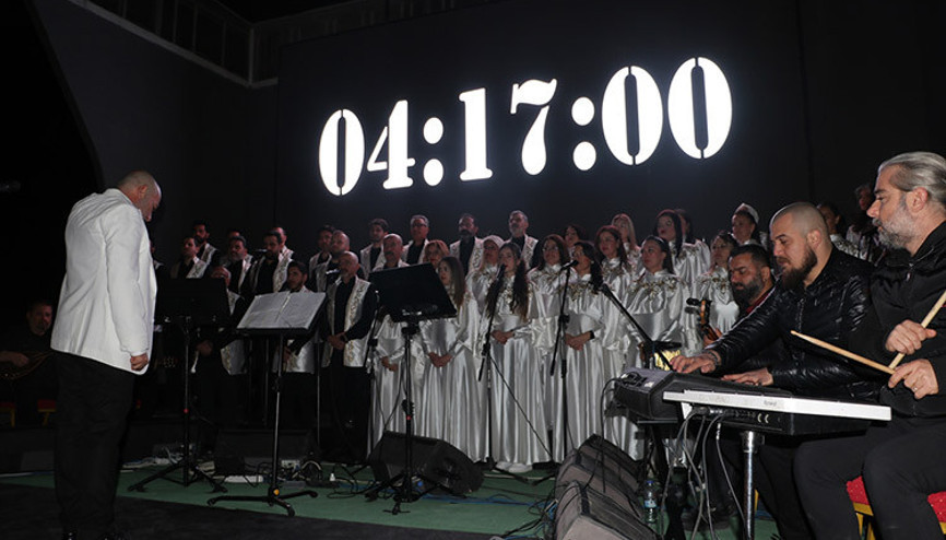 Antakya Medeniyetler Korosu ramazan etkinlikleri kapsamında konser verdi