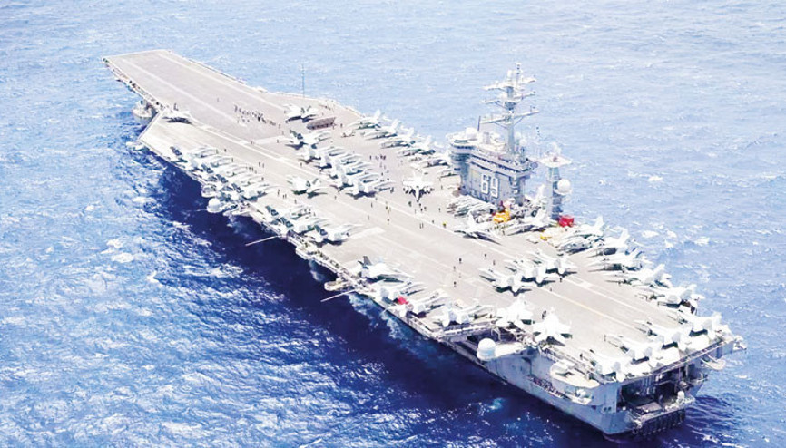 ABD ikinci uçak gemisini Ortadoğu’ya yolluyor ABD ikinci uçak gemisini Ortadoğu’ya yolluyor