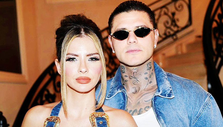 Mauro Icardi ve sevgilisi China Suarezden 80’ler imajı