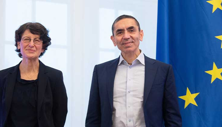 Türeci ve Şahin’e Almanya’dan prestijli ulusal ödül