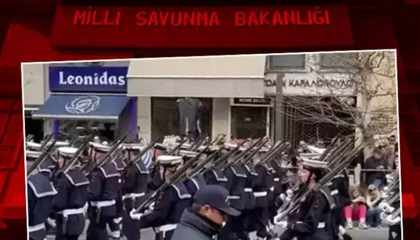 Yunan askerlerinin tepki çeken Türkiye sloganlarına MSB kaynaklarından yanıt