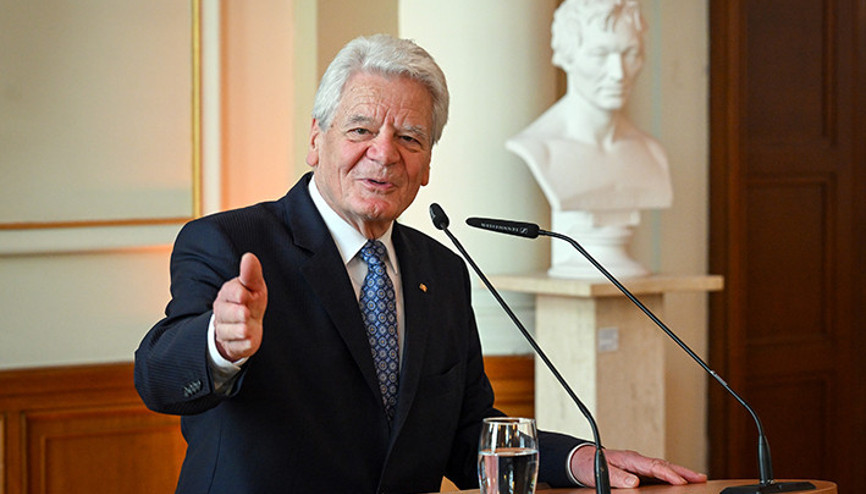 Joachim Gauck’a ‘Medya Özgürlük Ödülü’