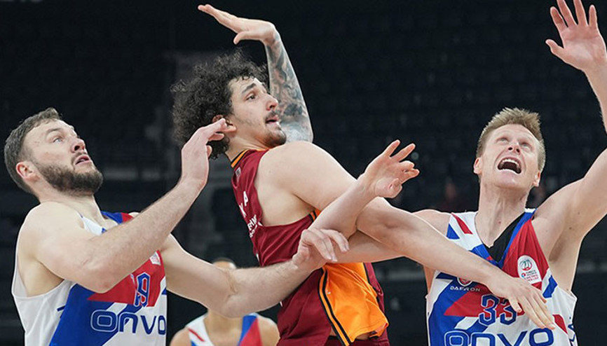 Galatasaray, sahasında Büyükçekmece Basketbola kaybetti