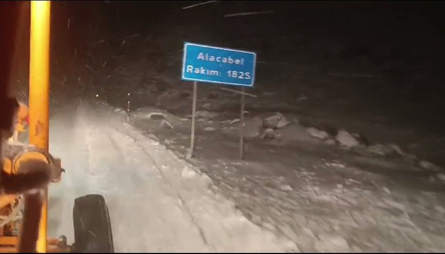 Antalya’ya kar sürprizi
