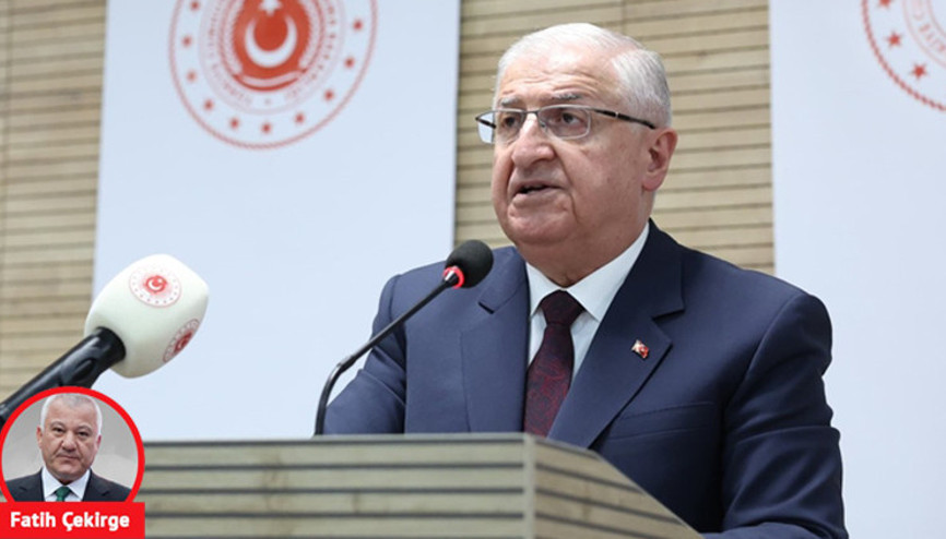 Savunma Bakanı Güler’den barış süreci için son uyarı