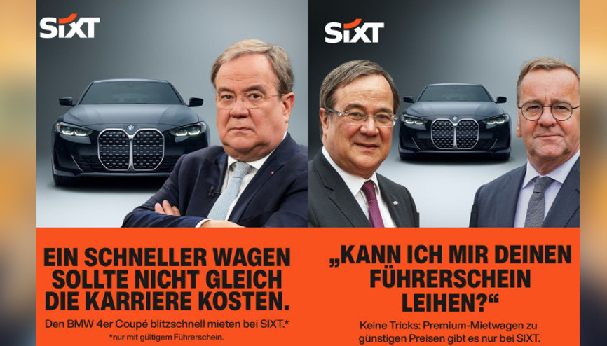 Sixt’ten fena gönderme