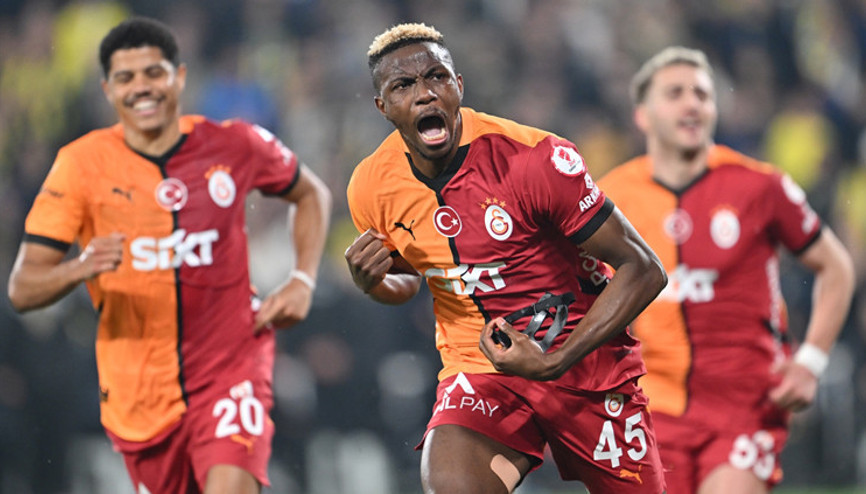 Fenerbahçe 1-2 Galatasaray (Ziraat Türkiye Kupası maçı özeti) : Sarı Kırmızılılar yarı finalde