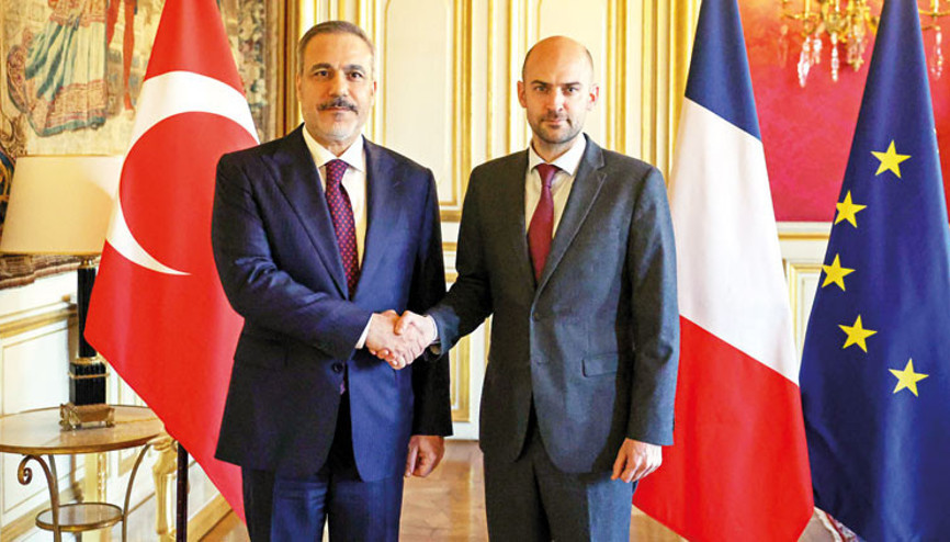 Bakan Fidan Fransız mevkidaşı ile görüştü