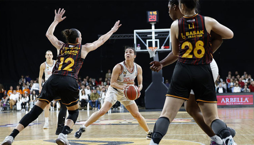 ÇBK Mersin yarı finalin ikinci maçında Galatasaraya konuk olacak