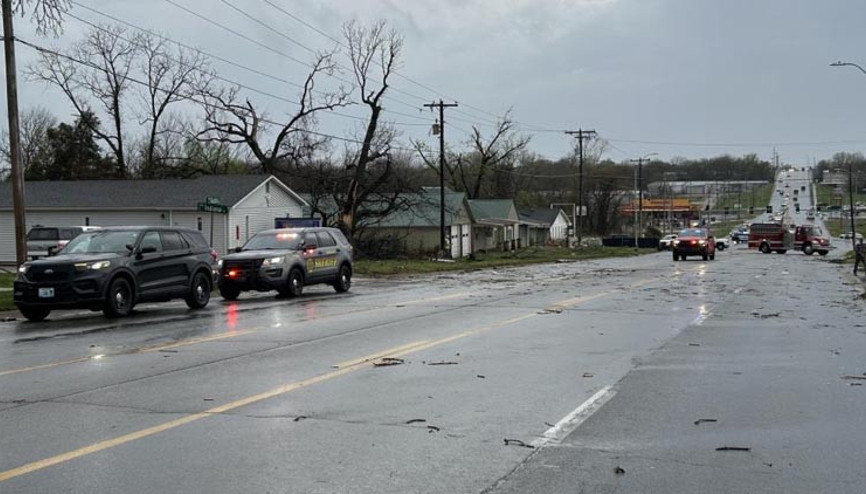 ABDde hortum: 1 ölü, 10 yaralı