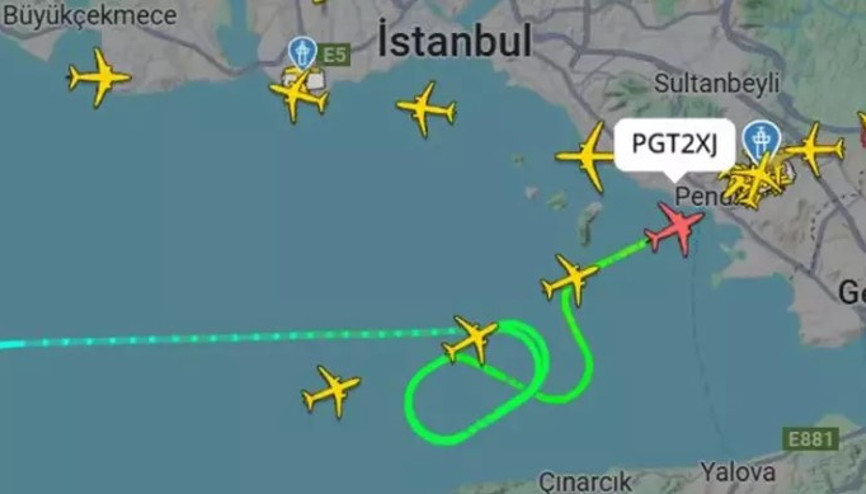 Sabiha Gökçen Havalimanı’na iniş için alçalan uçağın pilotu: Küçük kuşlara çarpmış olabilirim