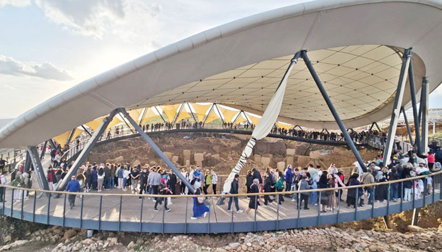 Göbeklitepe’yi 3 günde 30 bin kişi ziyaret etti: ‘Tarihin sıfır noktası’na bayram akını