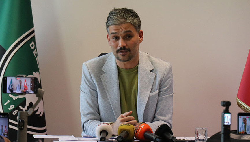 Denizlisporda başkan Ergilin istifası kabul edildi