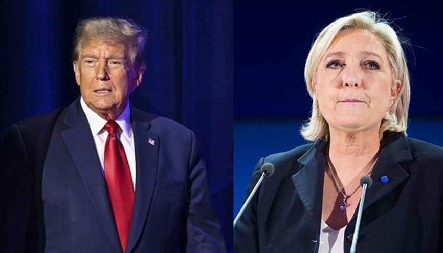 Trumptan Le Pene destek