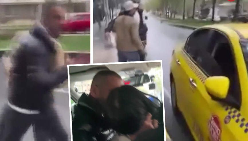 Esenyurtta taksici müşterisine dehşeti yaşattı