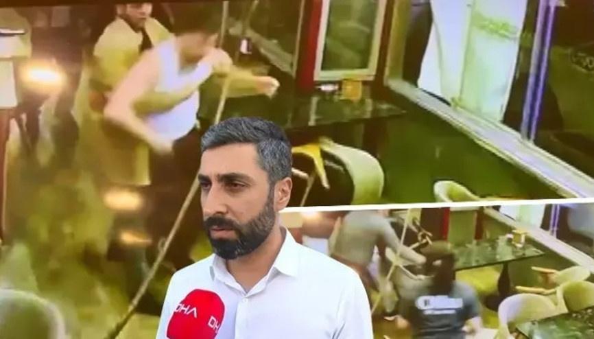 Esenyurt’ta pastanede ‘yüksek ses’ şikayetiyle uyarılan müşteriler, iş yeri sahibine tekme tokat saldırdı