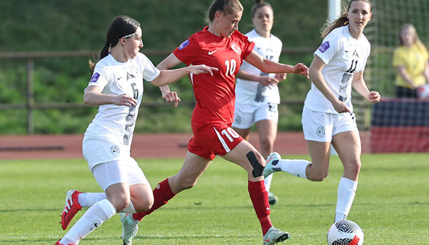 Türkiye Kadın A Milli Takımımız Slovenyada mağlup