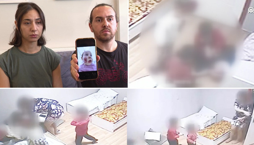 Antalyada 2 yaşındaki kız çocuğu, kreşteki çocuklar tarafından darbedildi Görüntülerde olayın ne kadar vahim olduğunu gördük