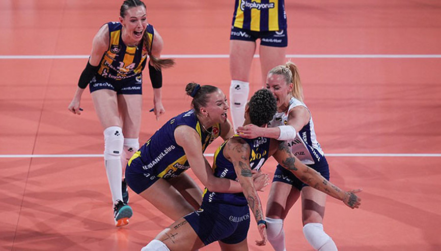 Kupa Voleyde şampiyon Fenerbahçe