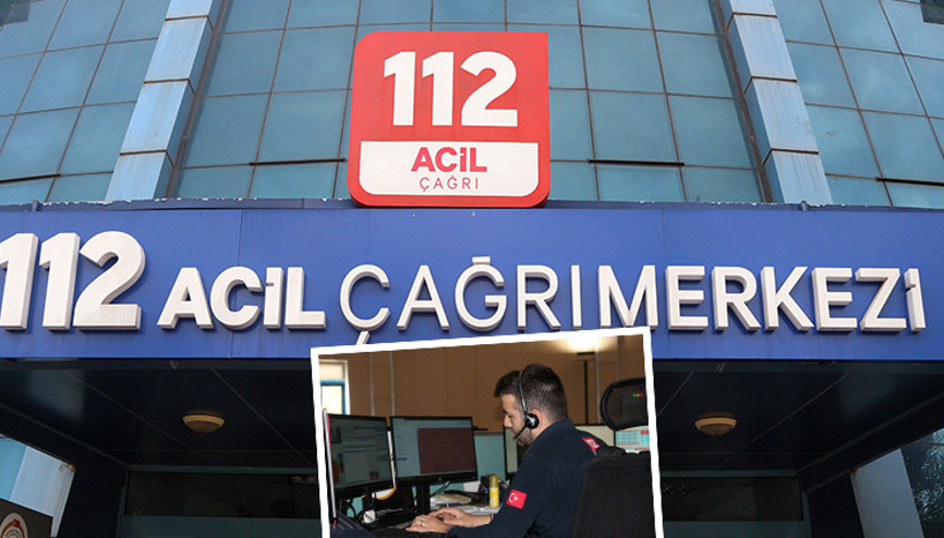 Akılalmaz istek 112ye gelen telefon pes dedirtti... Personel duyduklarına inanamadı
