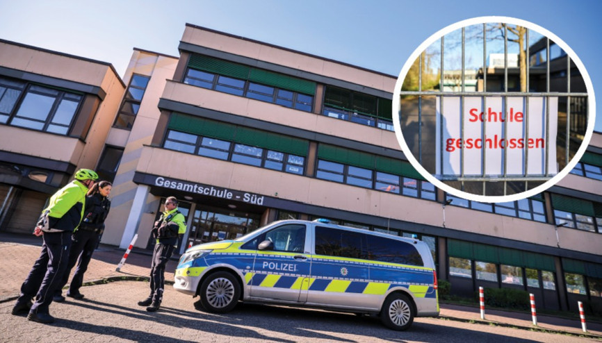 Duisburg’da 15 okula tehdit Eğitime bir gün ara verildi