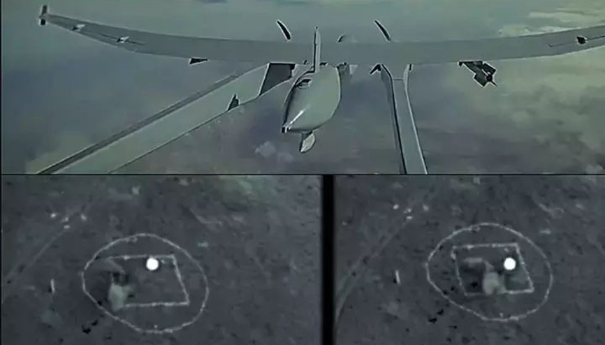 AKSUNGURdan, ASELSAN LGK81 ve LGK82 mühimmatlarıyla tam isabet