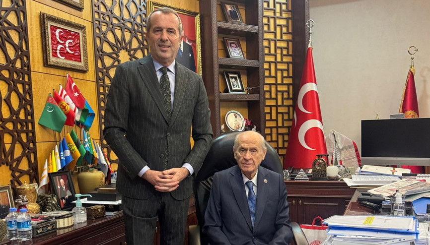 Saffet Sancaklıdan Devlet Bahçeliye ziyaret