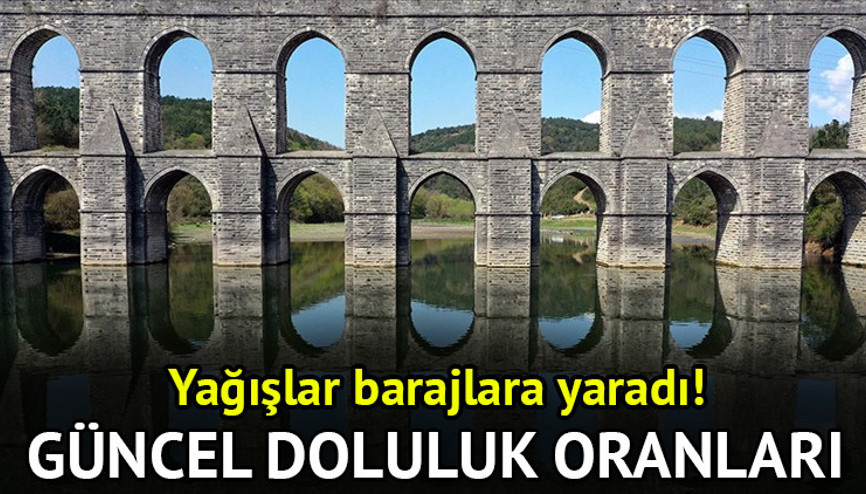 İSKİ İstanbul baraj doluluk oranları 9 Nisan 2025 || Barajlardaki son durum nasıl Yağış sonrası seviye yükseldi