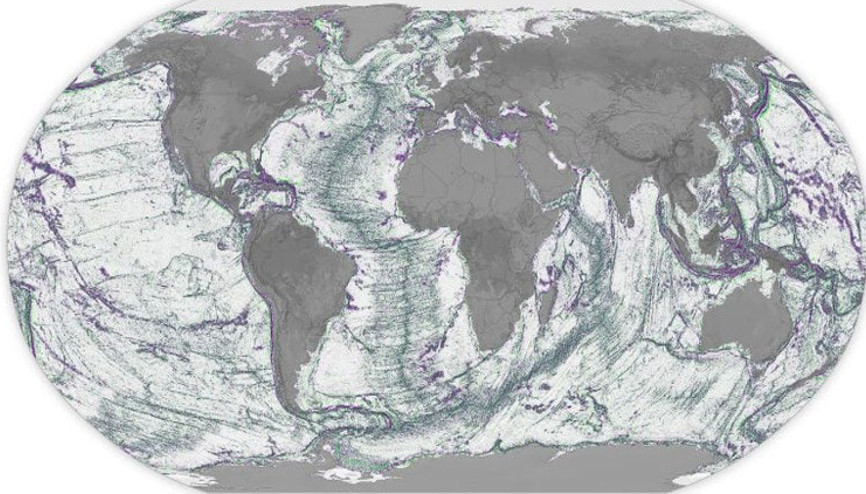 NASA uydusu, okyanus tabanında binlerce yeni dağ keşfetti