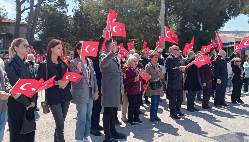Atatürkün Foçaya gelişinin 91inci yılı kutlandı