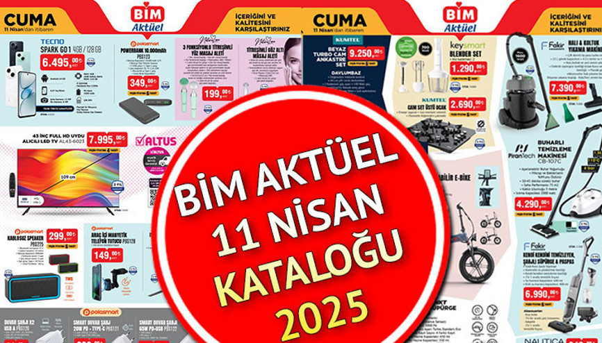 BİMDE BU HAFTA CUMA İNDİRİMLERİ 🛒📌SATIŞTA 11 NİSAN BİM AKTÜEL 2025 KATALOĞU || Bu hafta bime gelecek ürünler neler Bim aktüel kataloğu Cam Temizleme Robotu, Vitroseramik Ocak getiriyor