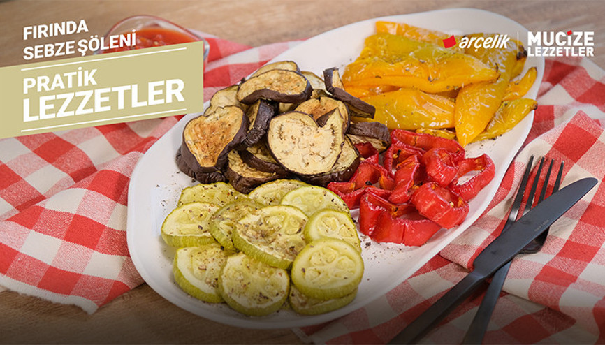 Fırında sebze şöleni tarifi | Mucize Lezzetler