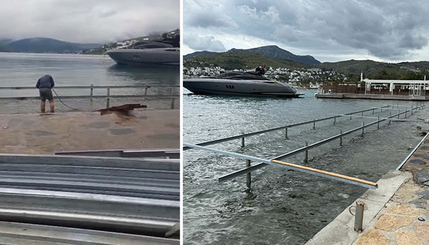 Bodrumda kaçak iskeleye örnek ceza