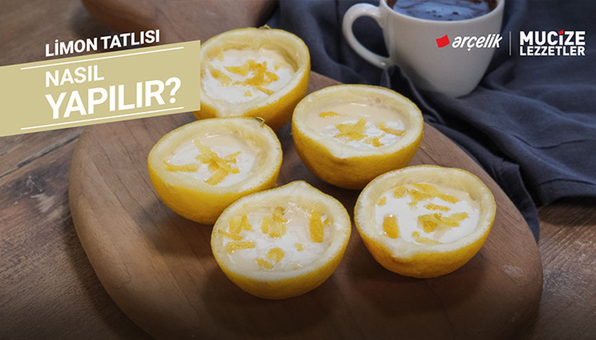 Limon tatlısı nasıl yapılır | Mucize Lezzetler