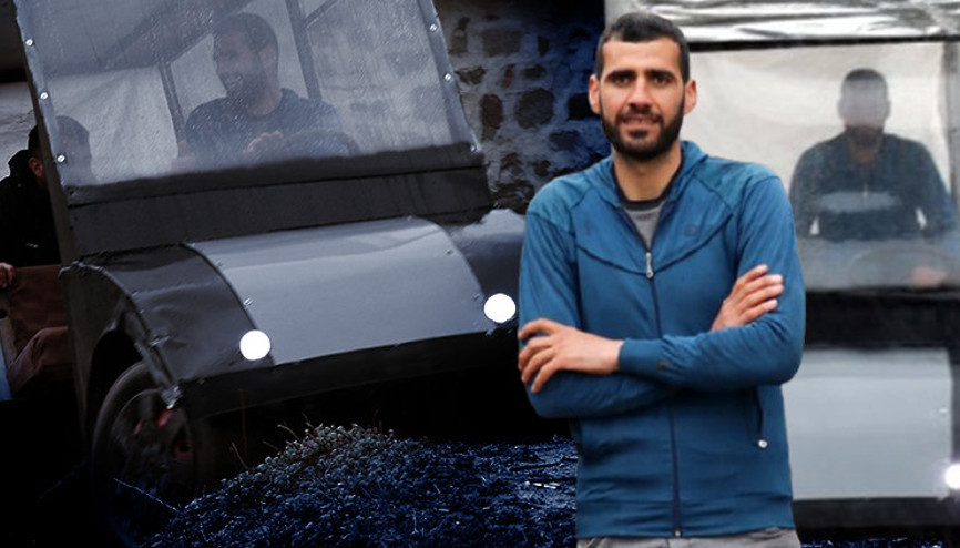 Ağrılı ilkokul mezunu genç atık malzemelerle üretti, günlük işlerinde kullanıyor Ağrılı ilkokul mezunu genç atık malzemelerle üretti, günlük işlerinde kullanıyor