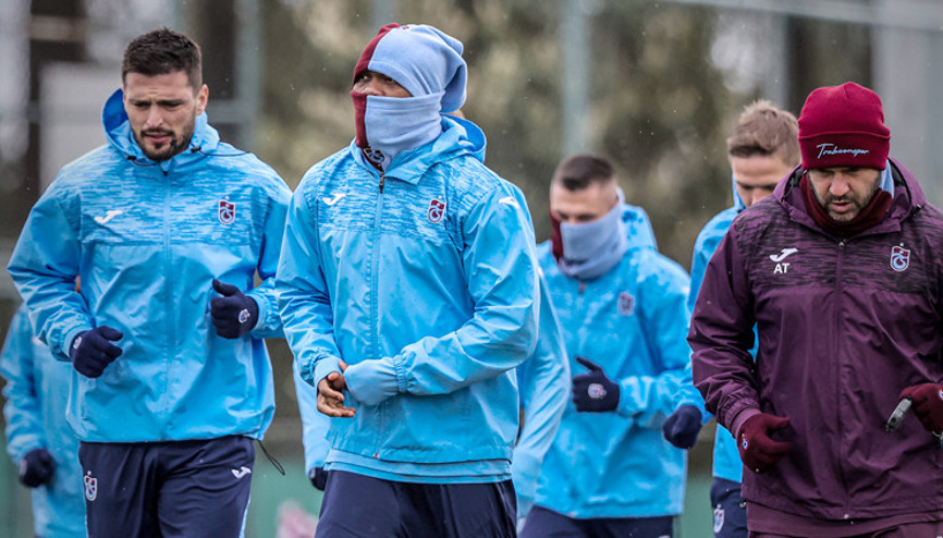 Trabzonsporda, Çaykur Rizespor mesaisi sürüyor