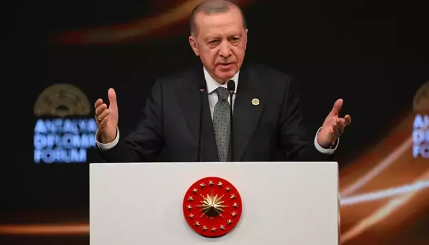 Antalya Diplomasi Forumu... Cumhurbaşkanı Erdoğandan önemli açıklamalar