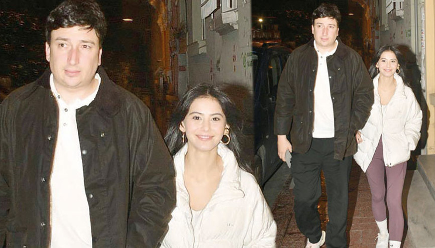 Aşıklar el ele... Keyfimiz yerinde