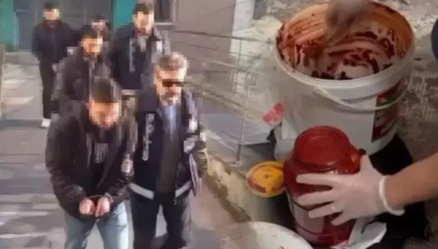 Salça bidonlarıyla uyuşturucu satışı: Böyle yakalandı Salça bidonlarıyla uyuşturucu satışı: Böyle yakalandı