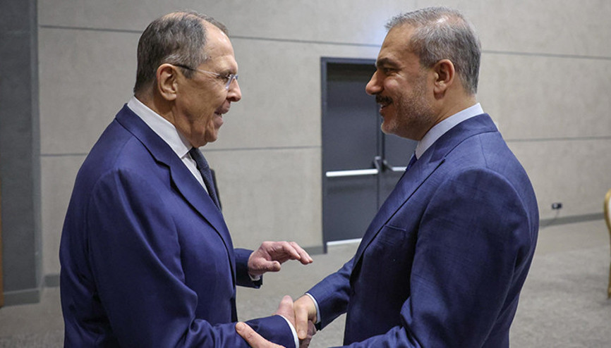 Dışişleri Bakanı Hakan Fidan, Lavrov ile bir araya geldi
