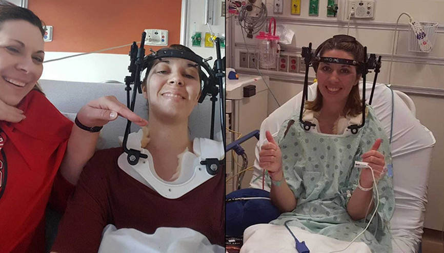 Kafatası omurgasından neredeyse kopmak üzereydi... Nadir görülen bir operasyonla kurtarıldı