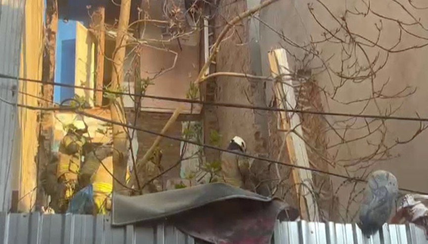 Son dakika... Şişlide bina çöktü