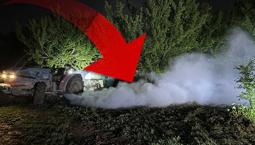 Çiftçiler zirai don tehlikesine karşı böyle önlem aldı